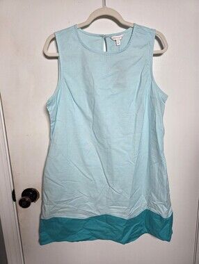 Crown & Ivy Sleeveless Colorblock Dress Size PL NWT
